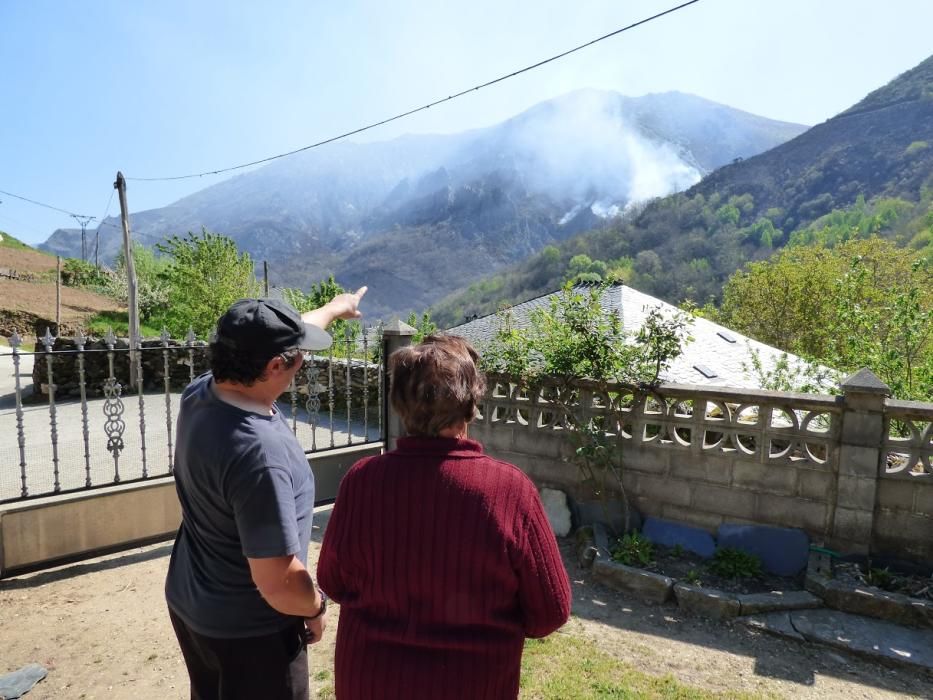 Incendio en Villalaín