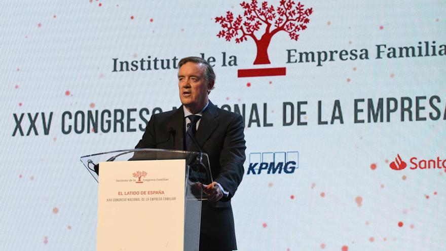 El presidente del Instituto de la Empresa Familiar (IEF), Andrés Sendagorta.