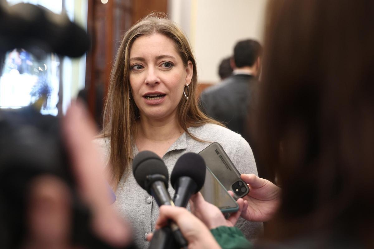 Archivo - La portavoz del PP en el Congreso, Ester Muñoz.