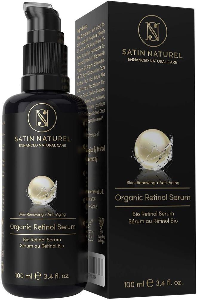 Serum Facial de Retinol orgánico de Satin Naturel