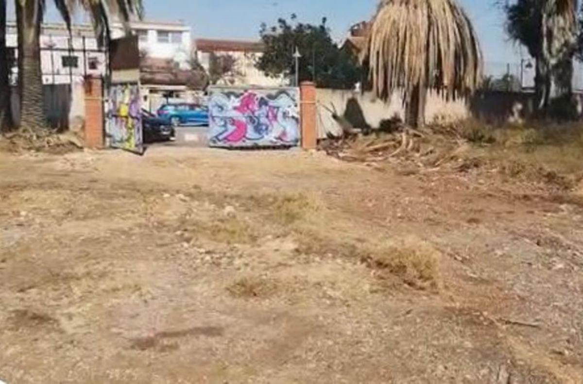 Parcela del Levante libre de edificaciones. | APV