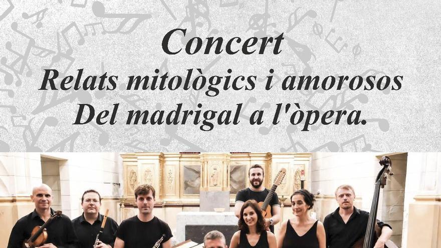 Relats mitológics i amorosos. Del madrigal a l&#039;ópera