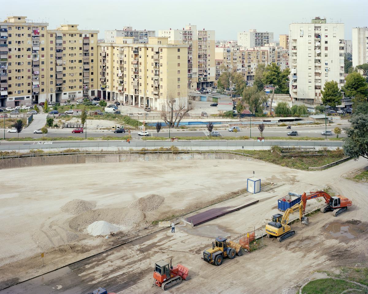 Fotografía de la serie 'Utopie Abitative'.