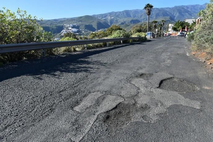 Caminos rurales a asfaltar en Telde