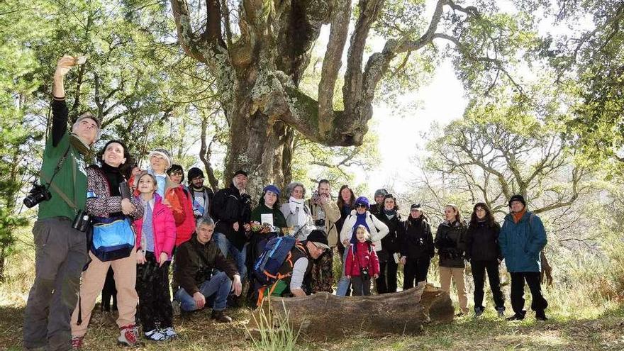 Foto de grupo antes de iniciar a actividade. // Bernabé/J:Lalín