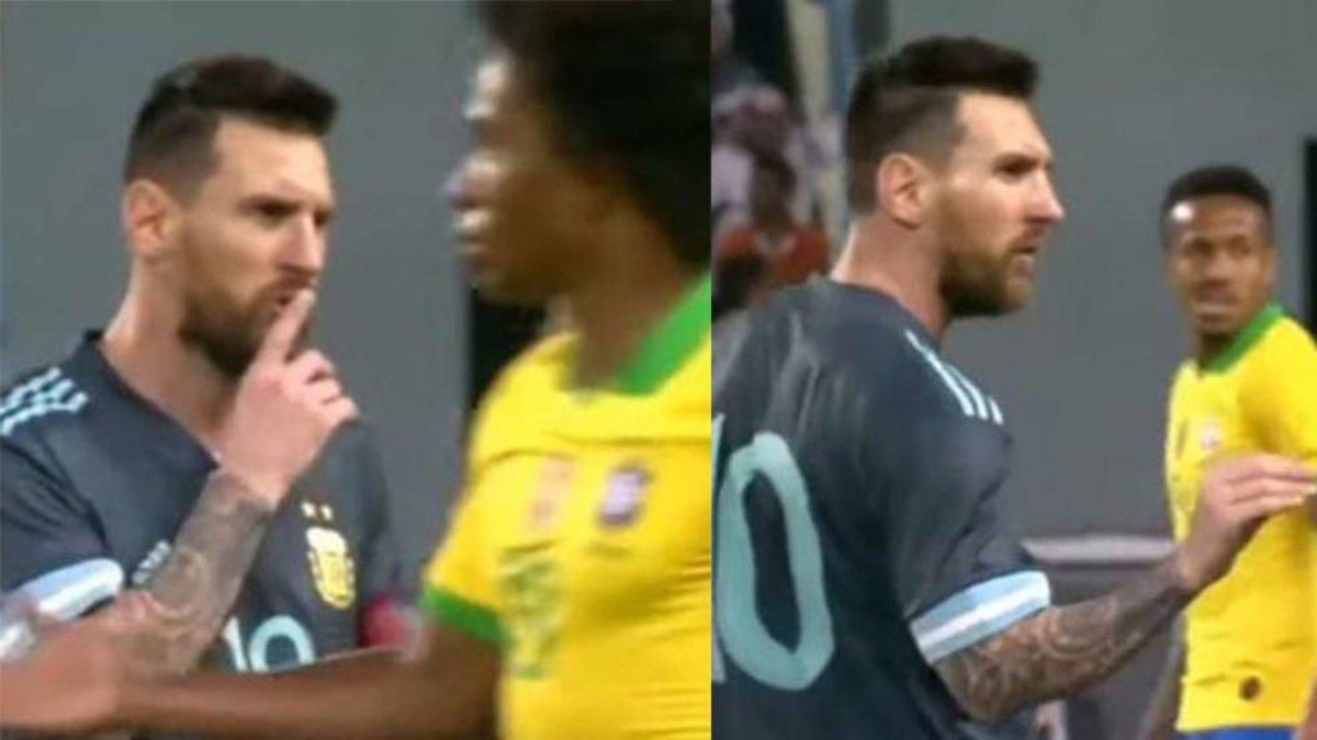 Messi mandó a callar a Tite