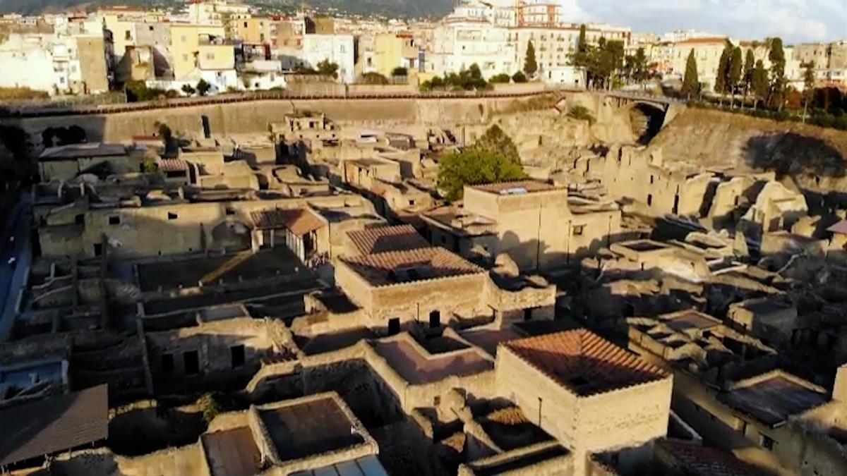 Herculana, la ciudad romana a pies del Vesubio