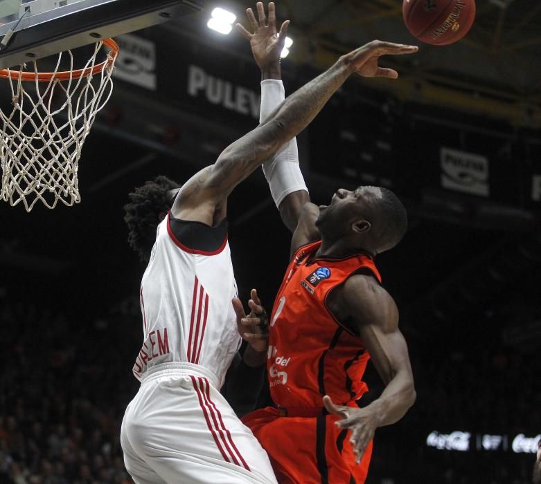 Valencia Basket - Hapoel Jerusalén, en fotos