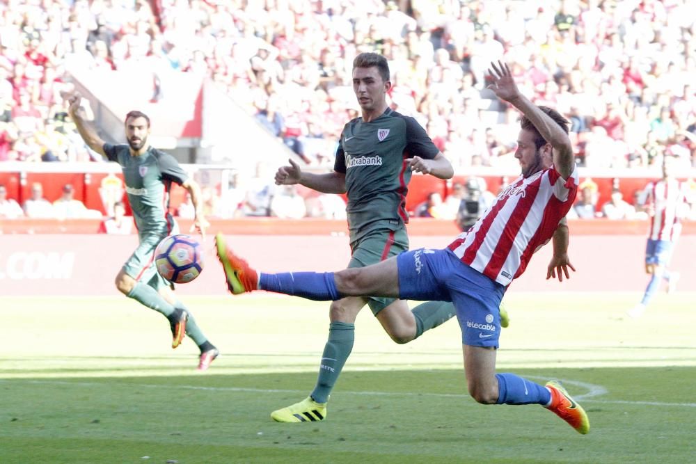 Partido entre el Sporting y el Athletic Club (2-1)