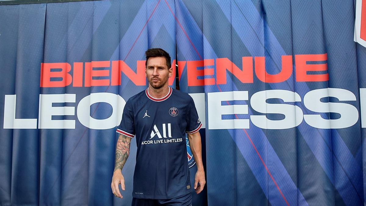 Leo Messi, nou jugador del PSG