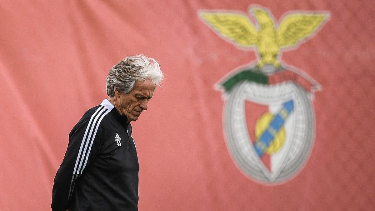 Jorge Jesus, entrenador del Benfica