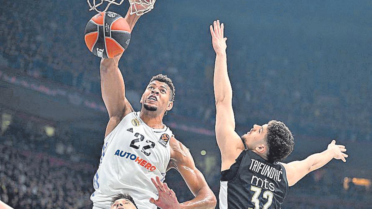 Edy Tavares, la 'fuerza' del Madrid en este final de temporada