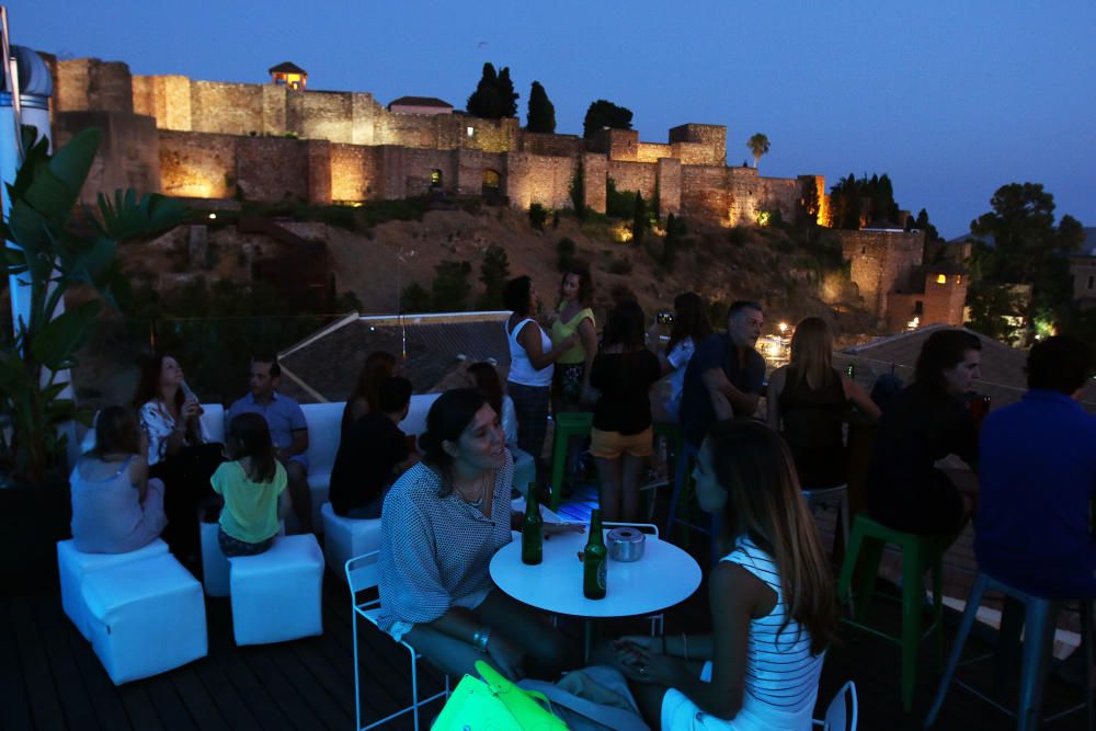 La Terraza de la Alcazaba, en la calle Alcazabilla.