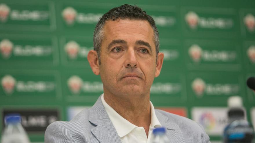 El presidente del Elche, Diego García