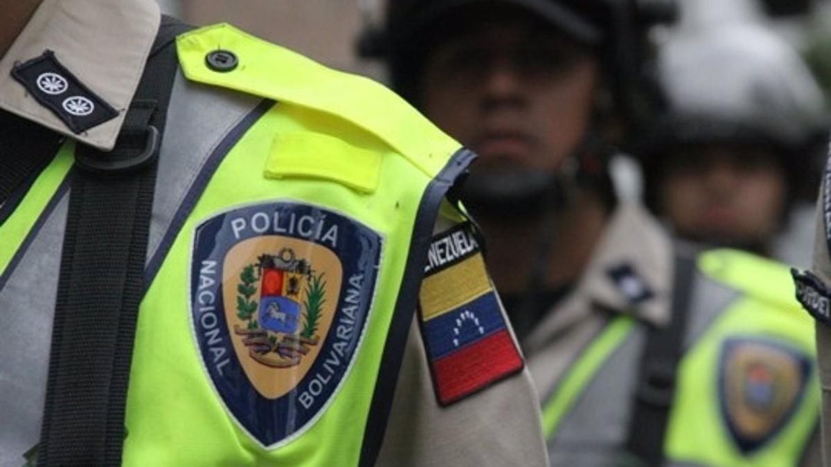 Policía venezolana.