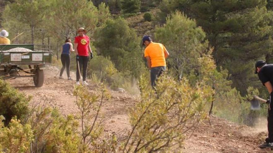 Jóvenes unidos por el medio ambiente en Ibi