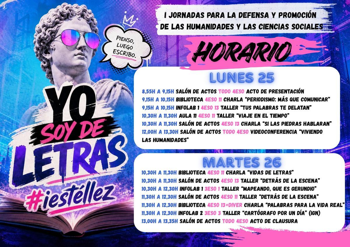Imagen de la programación completa.