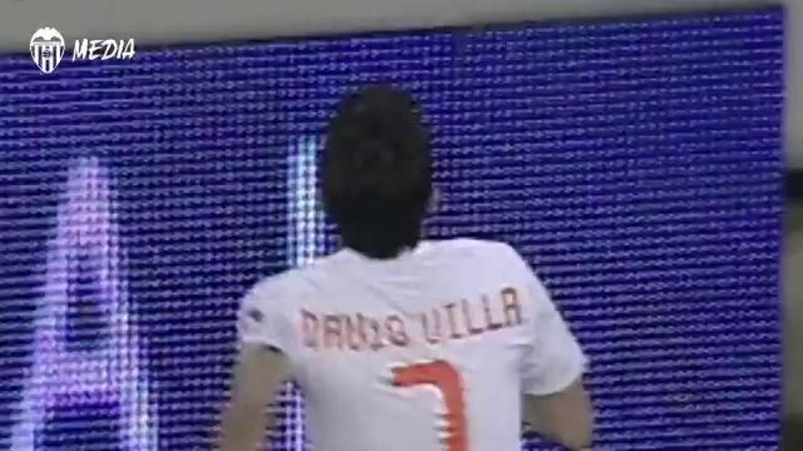 Los mejores de David Villa en el Valencia CF