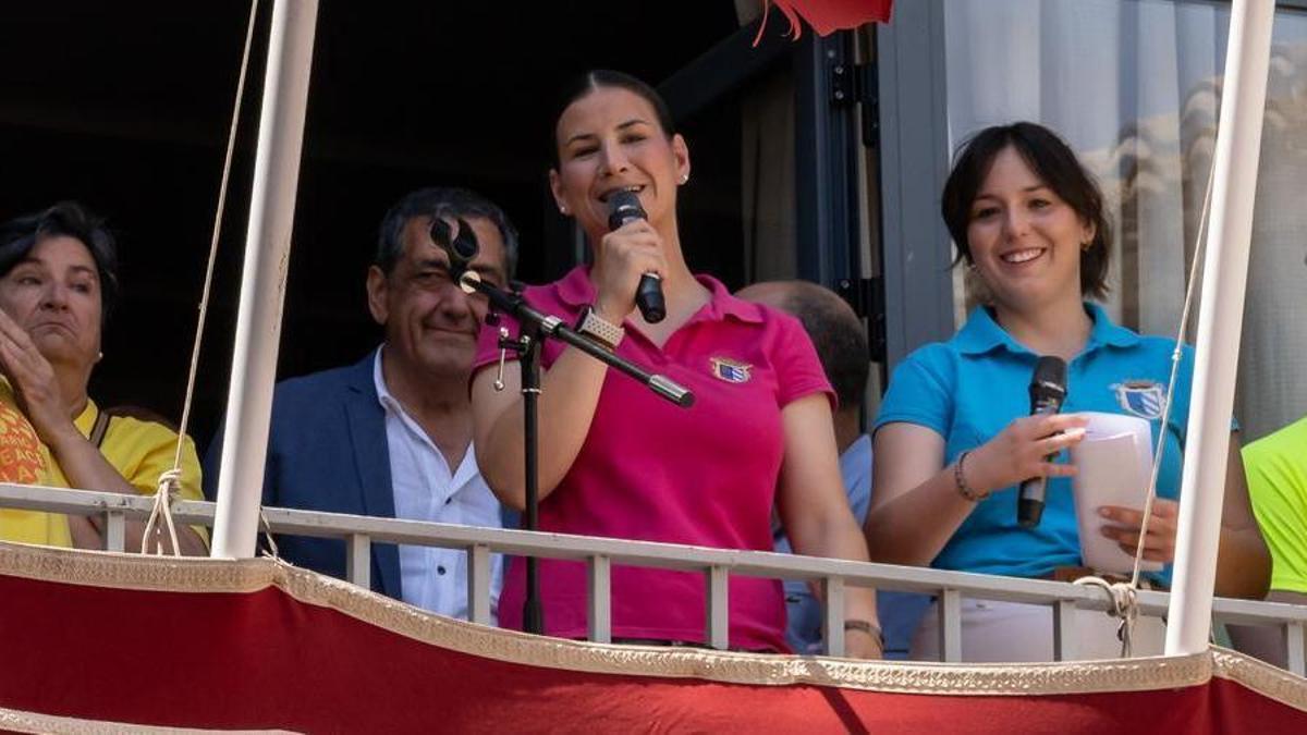 Sara Cortés, concejala de Festejos de Épila.