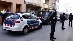 Actuación de los Mossos en el marco de una operación contra el yihadismo