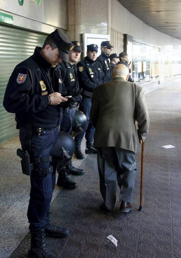 Las imágenes de la jornada de huelga en Zaragoza