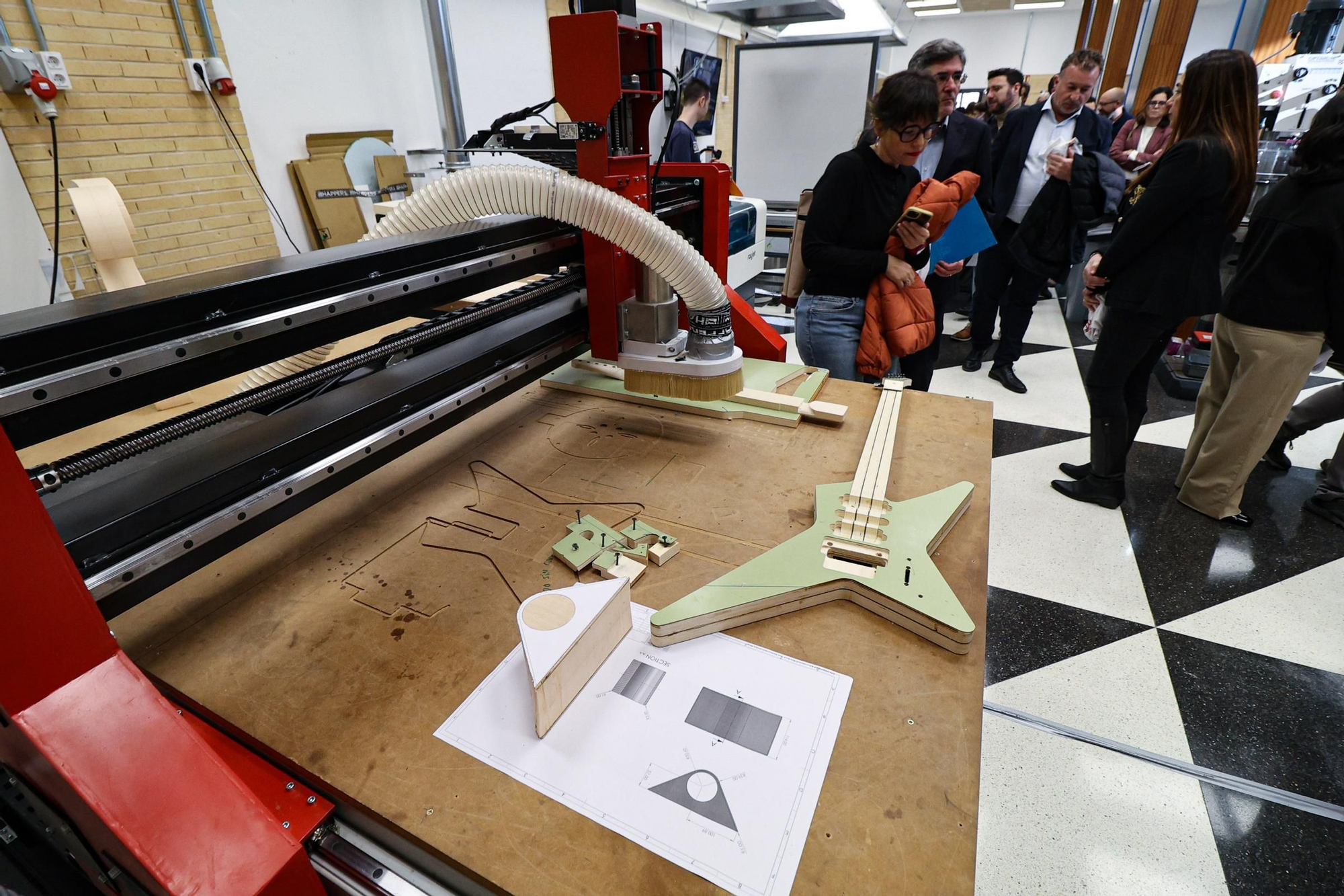 Inauguración del Laboratorio Digital en la UPV de Alcoy