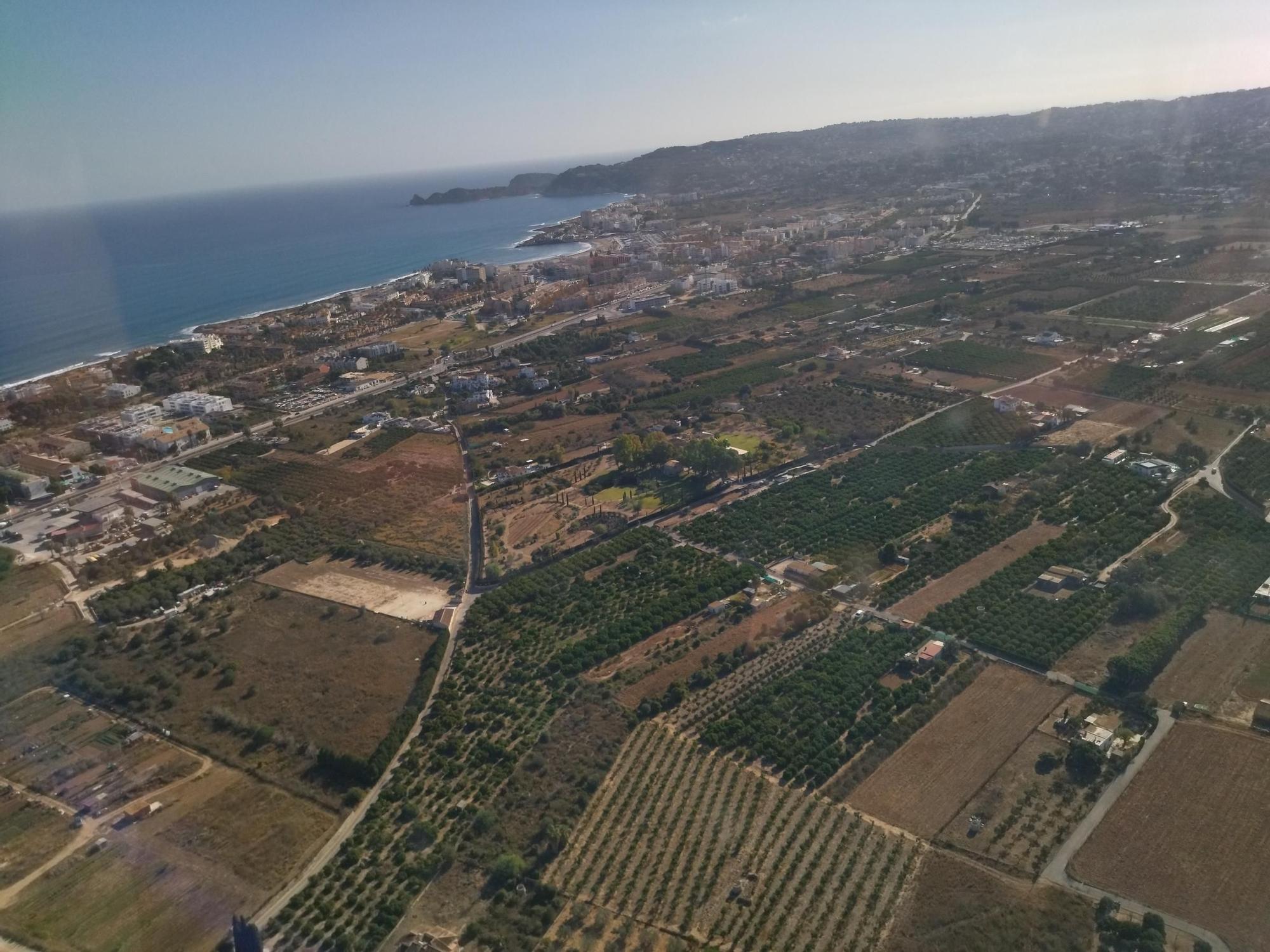 Xàbia, al vuelo