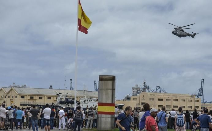 LAS PALMAS DE GRAN CANARIA A 03/06/2017. Día de las Fuerzas Armadas en Plaza de las Islas Canarias. FOTO: J.PÉREZ CURBELO