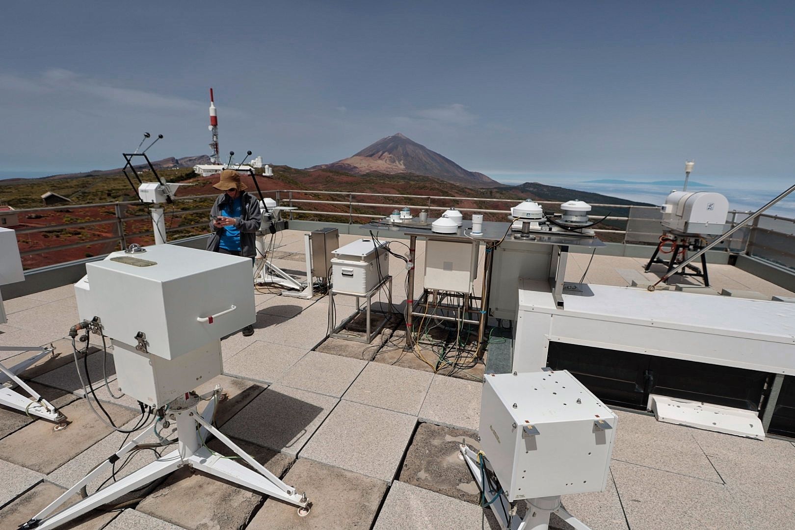 Visita al Centro de Investigaciones Meteorológicas de Izaña