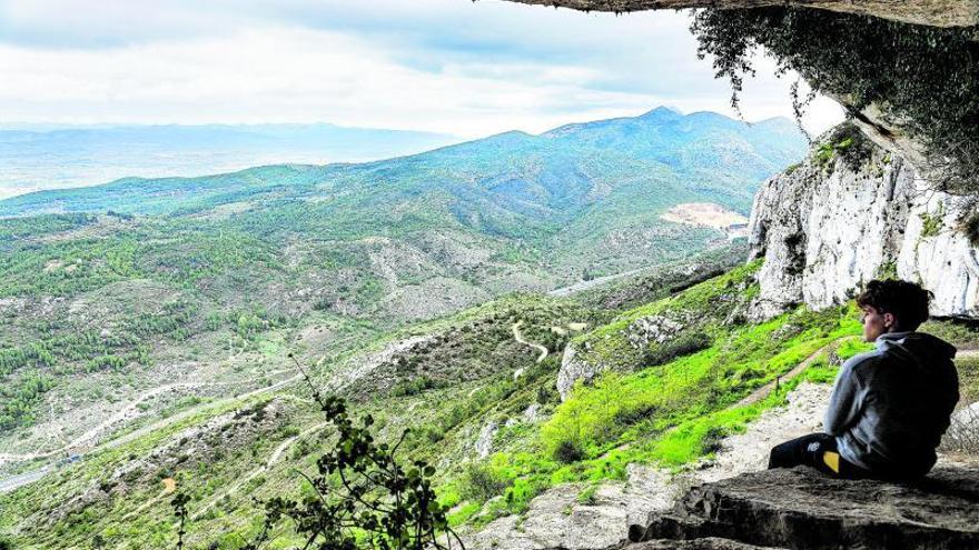 La cumbre de la Covalta