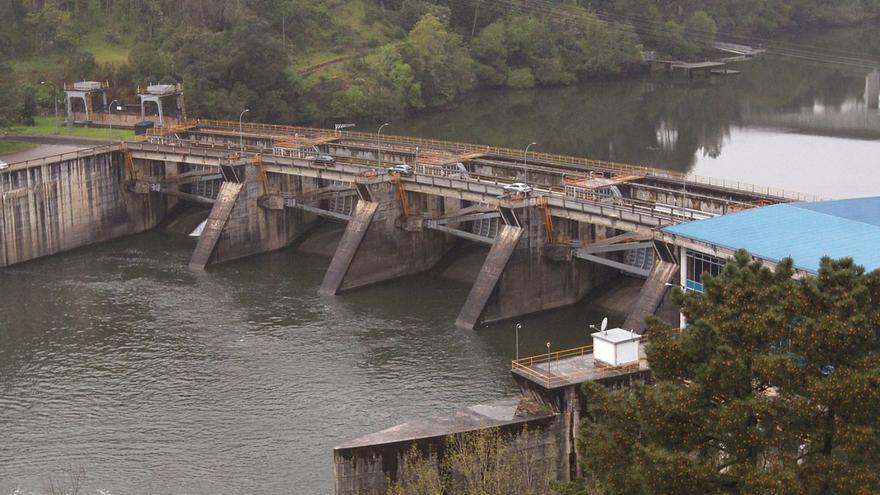 Imagen del embalse de Velle, ayer. |   // IÑAKI OSORIO