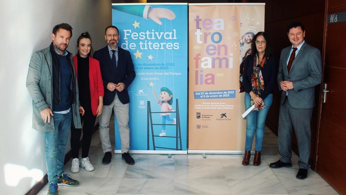 Presentación del programa 'Teatro en familia' y 'Festival de títeres'.