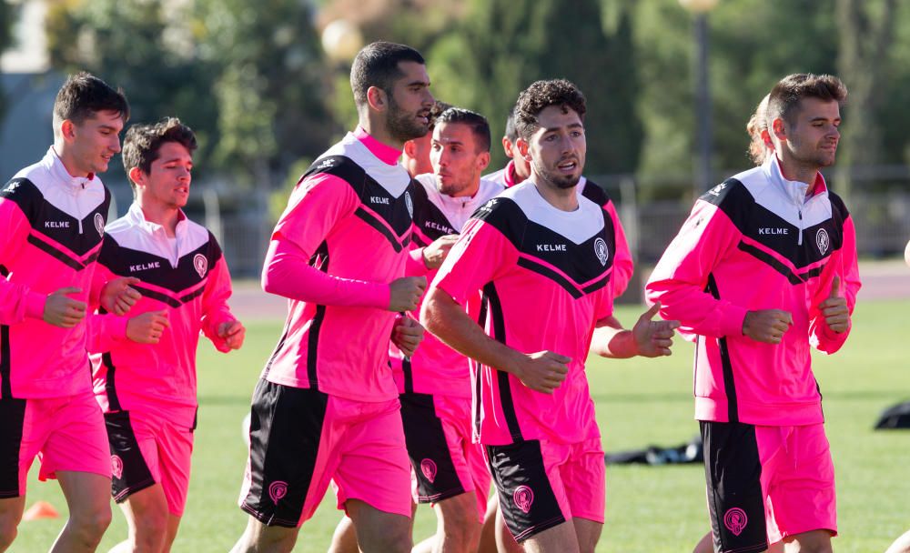 Primer día de Paco Candela en el Hércules