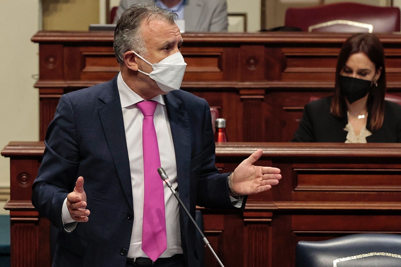 Pleno del Parlamento de Canarias (08/02/2022)