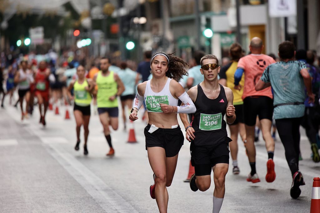 Las imágenes de la San Silvestre 2024 en Murcia