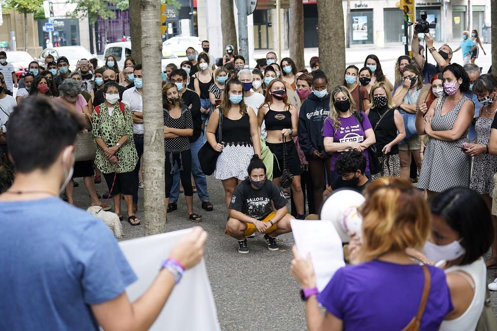 Rebuig a l'absolució de la «manada gironina»