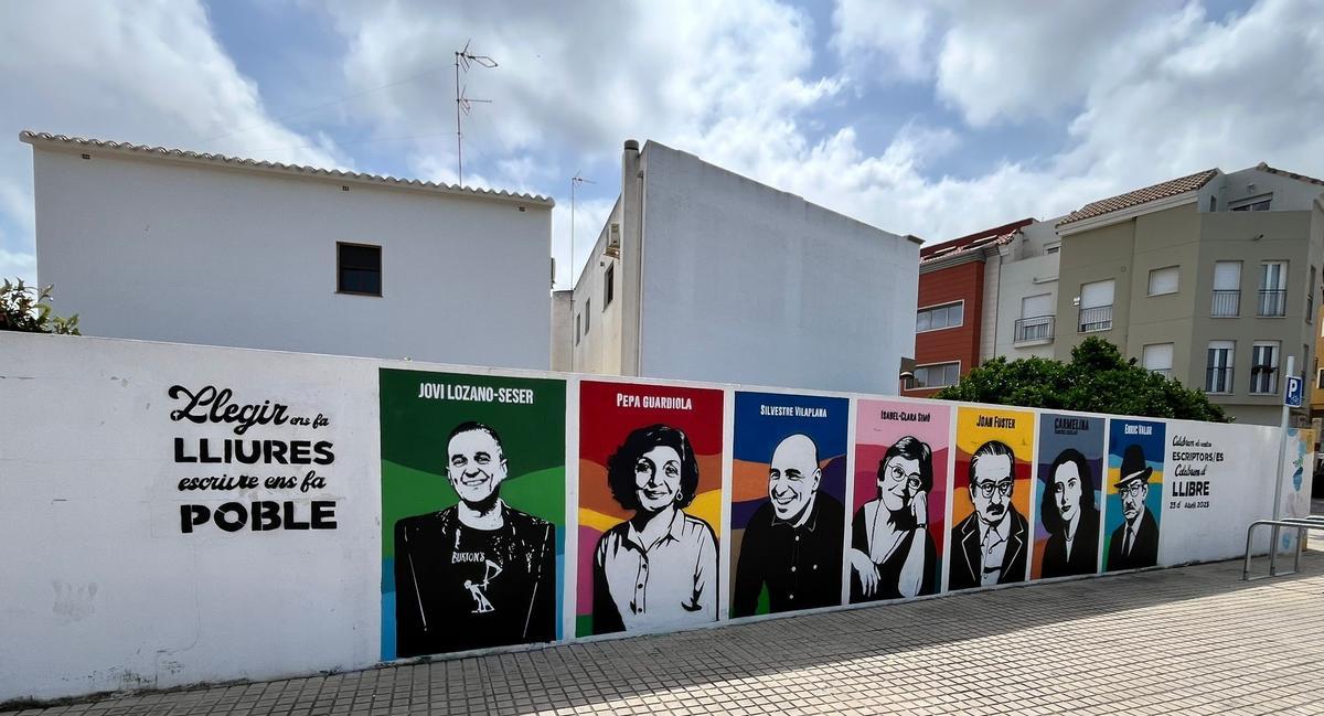 El mural literari d'Ondara