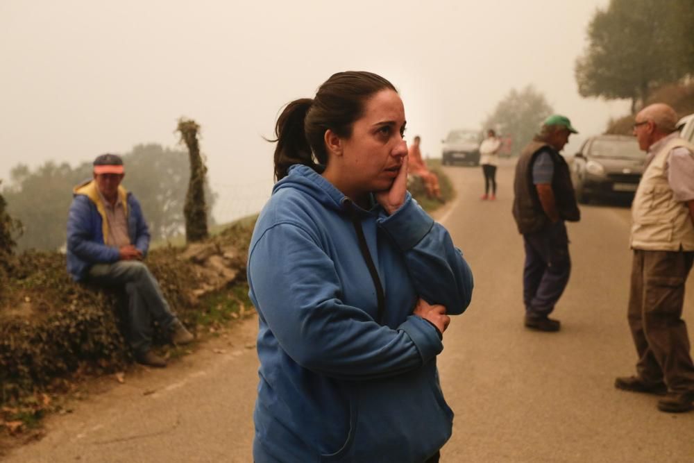 El suroccidente asturiano lucha contra las llamas