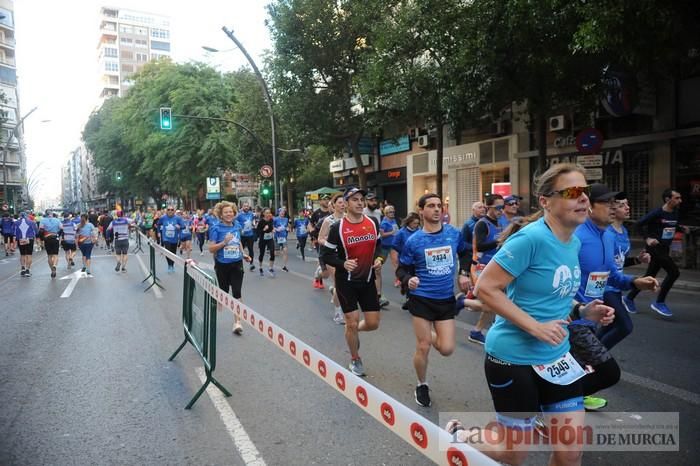 Salida 10K de la Maratón de Murcia