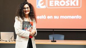 La consejera delegada de Eroski, Rosa Carabel