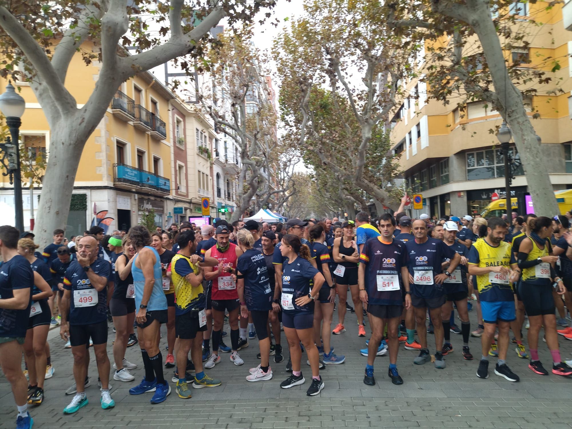 Marea solidaria: Dénia corre por Luca (imágenes)