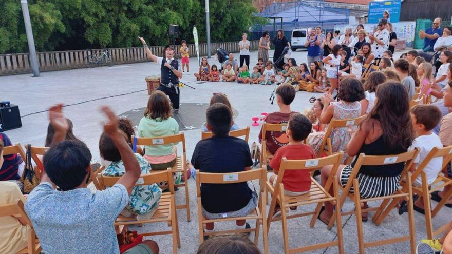 Espectáculo Cirkote, en el «Verán na Rúa» del año pasado. |  FdV