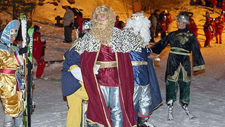 Las estaciones de esquí preparan la llegada de los Reyes Magos