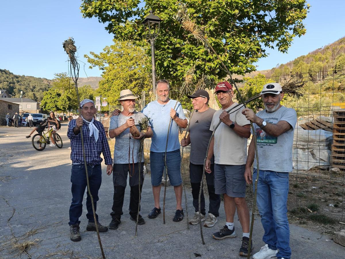 Los portexos durante la maja