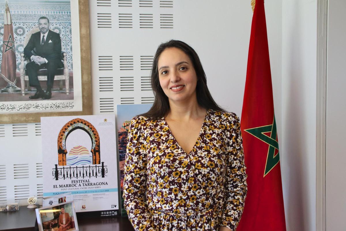 La cónsul de Marruecos en Tarragona, Ikram Chahine.
