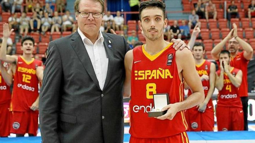 Marc Garcia guanya el títol europeu i és escollit millor jugador del torneig