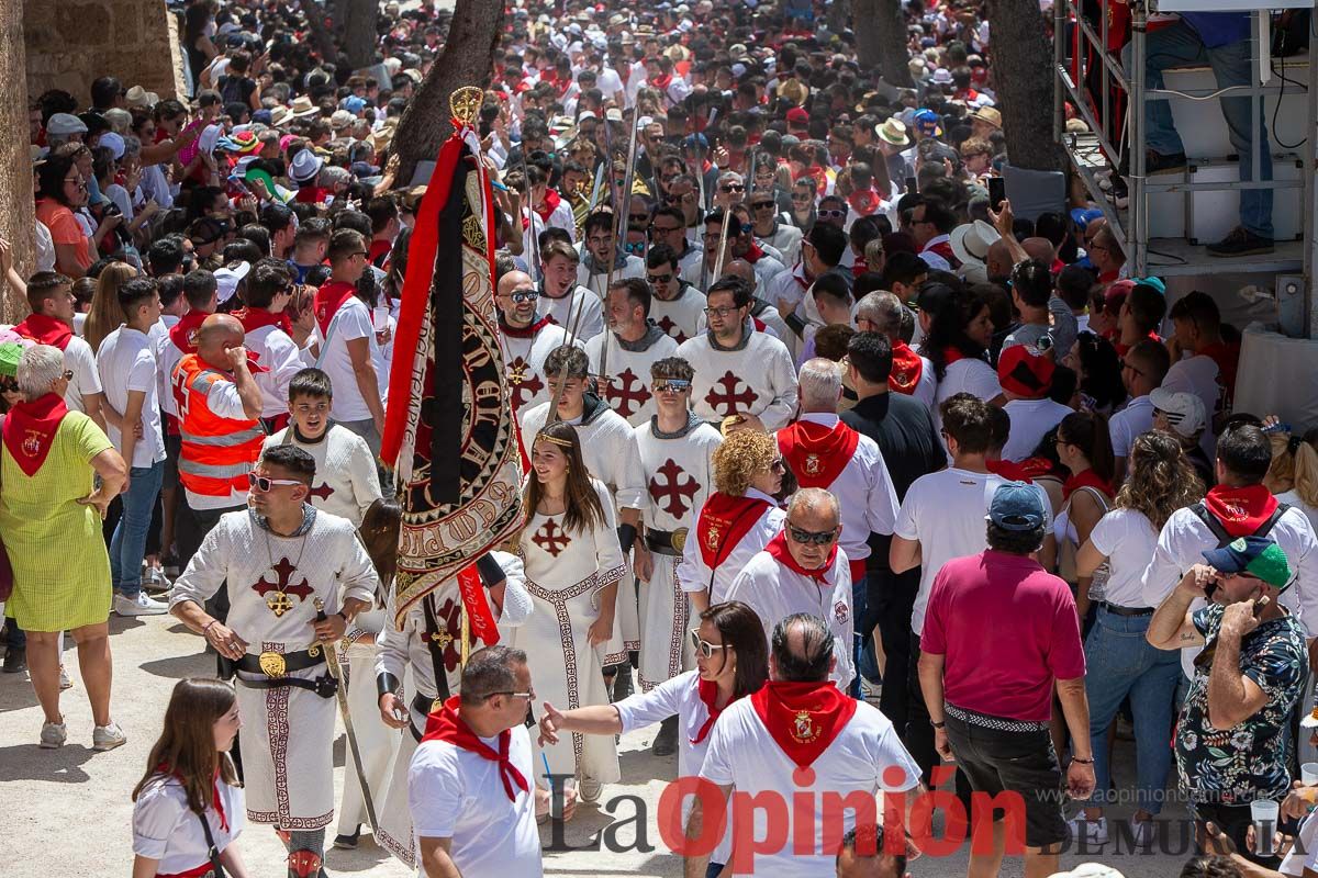 Moros y Cristianos en la mañana del dos de mayo en Caravaca