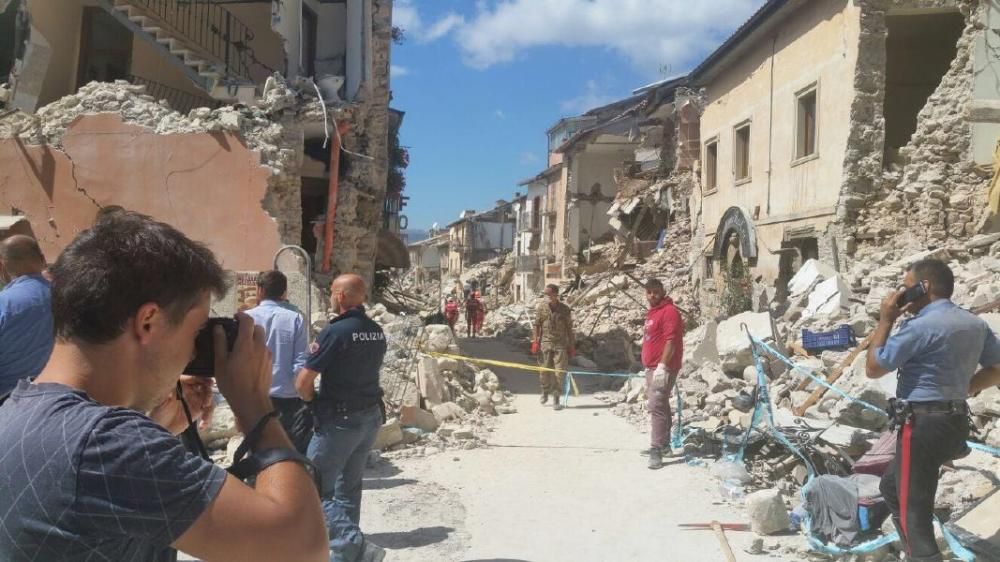 Amatrice, el "fin del mundo"