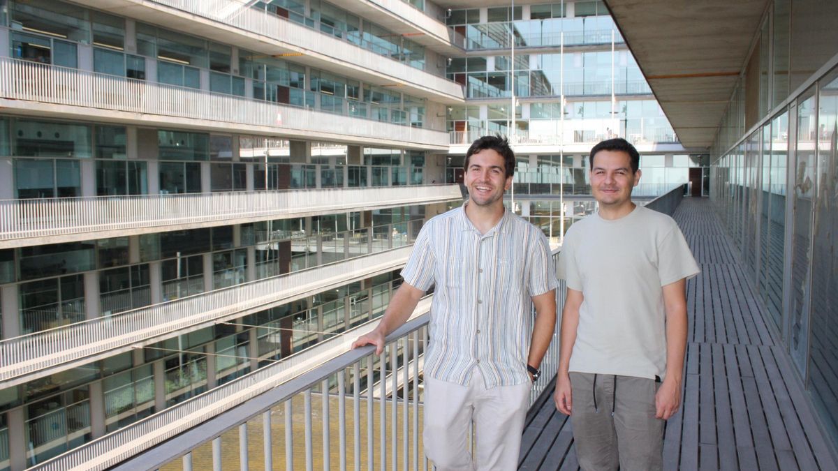 Los investigadores Bernardo Rodríguez Martin y Emiliano Sotelo Fonseca, del CRG.