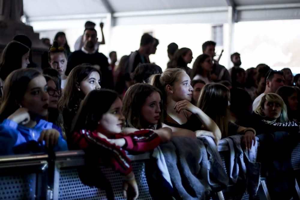 Público del concierto de "Machete en boca"